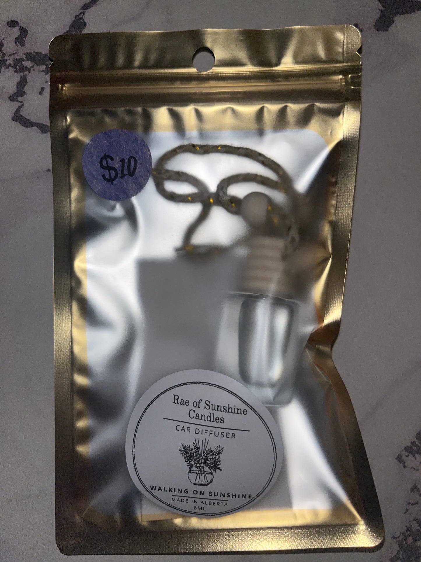 Walking on Sunshine- Car Freshener