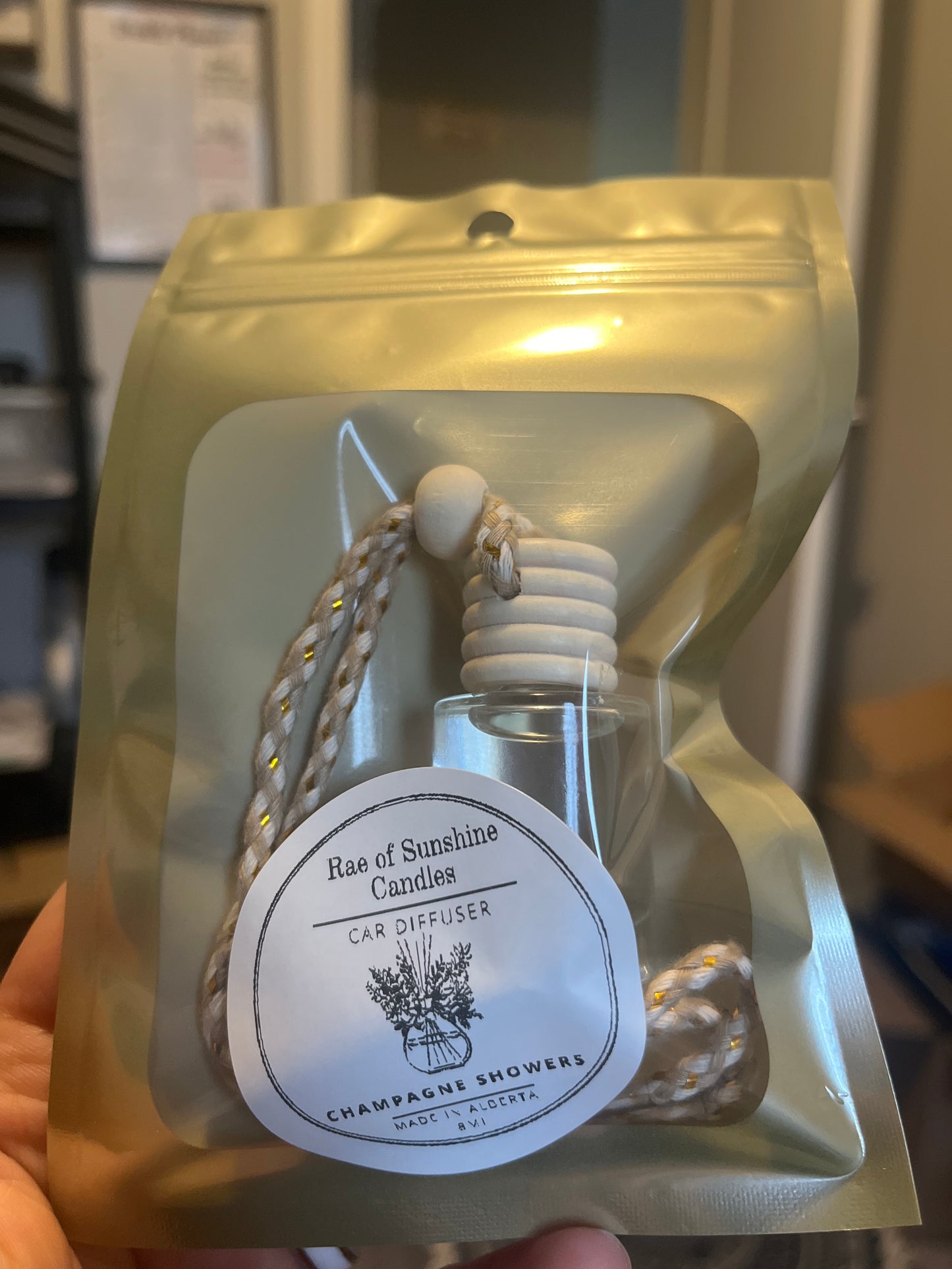 Champagne showers- Car freshener