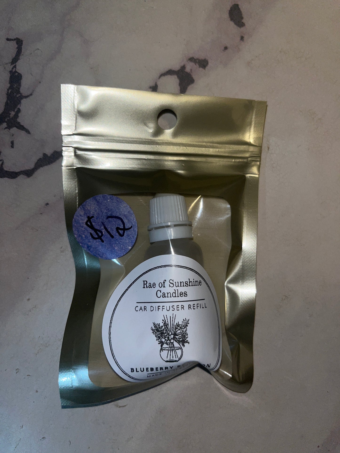 Blueberry Bourbon- Car Freshener Refill