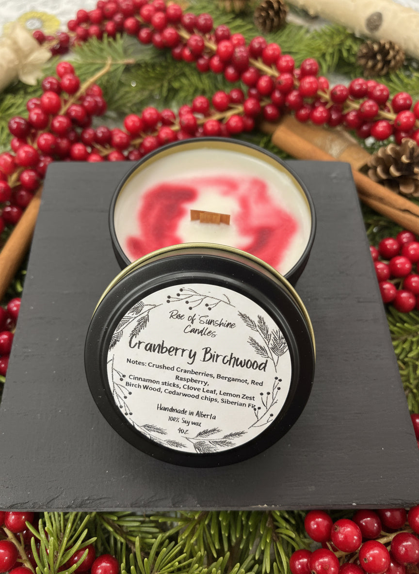 Cranberry Birchwood- 4oz