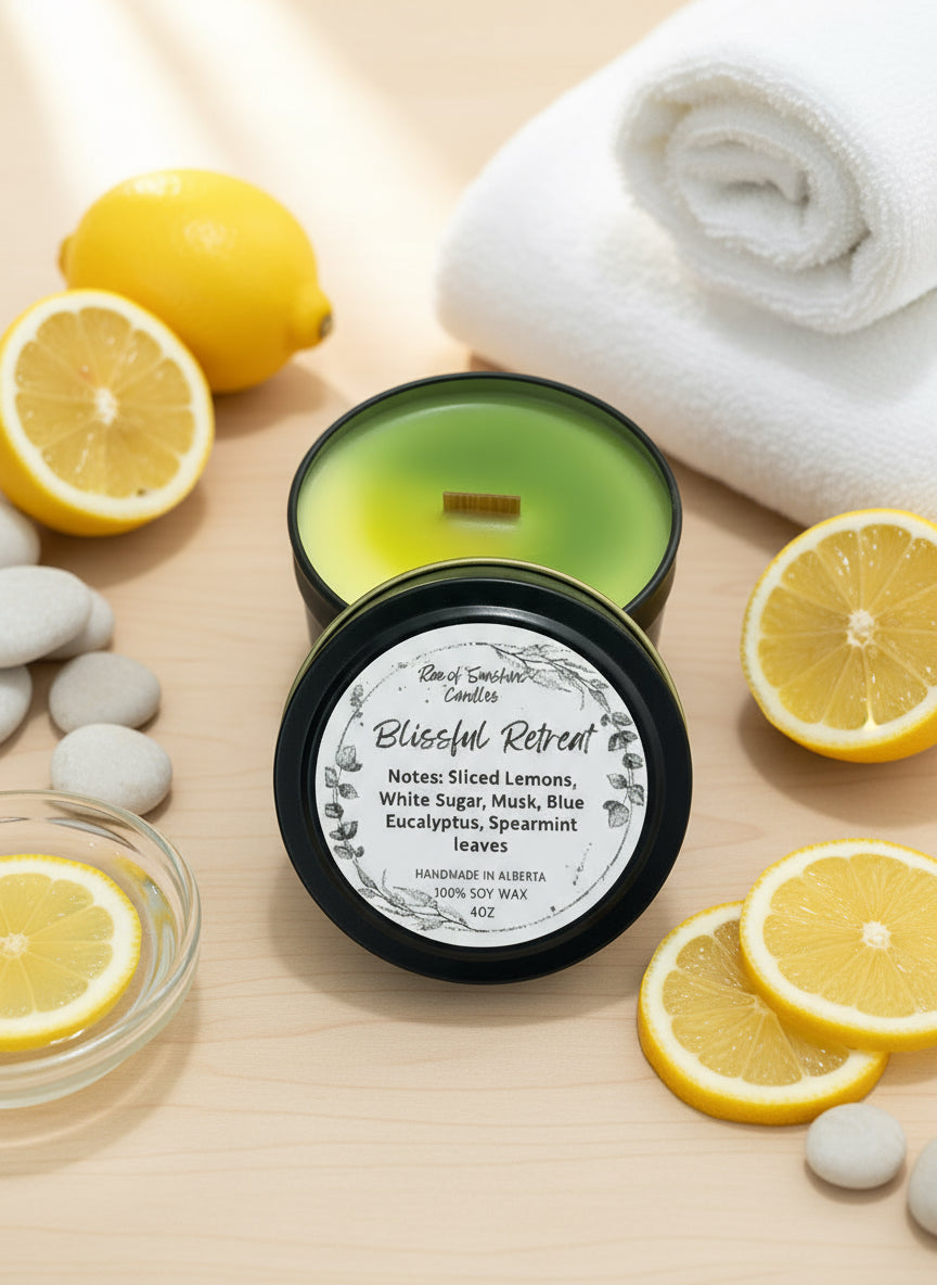 Blissful Retreat- 4oz Candle