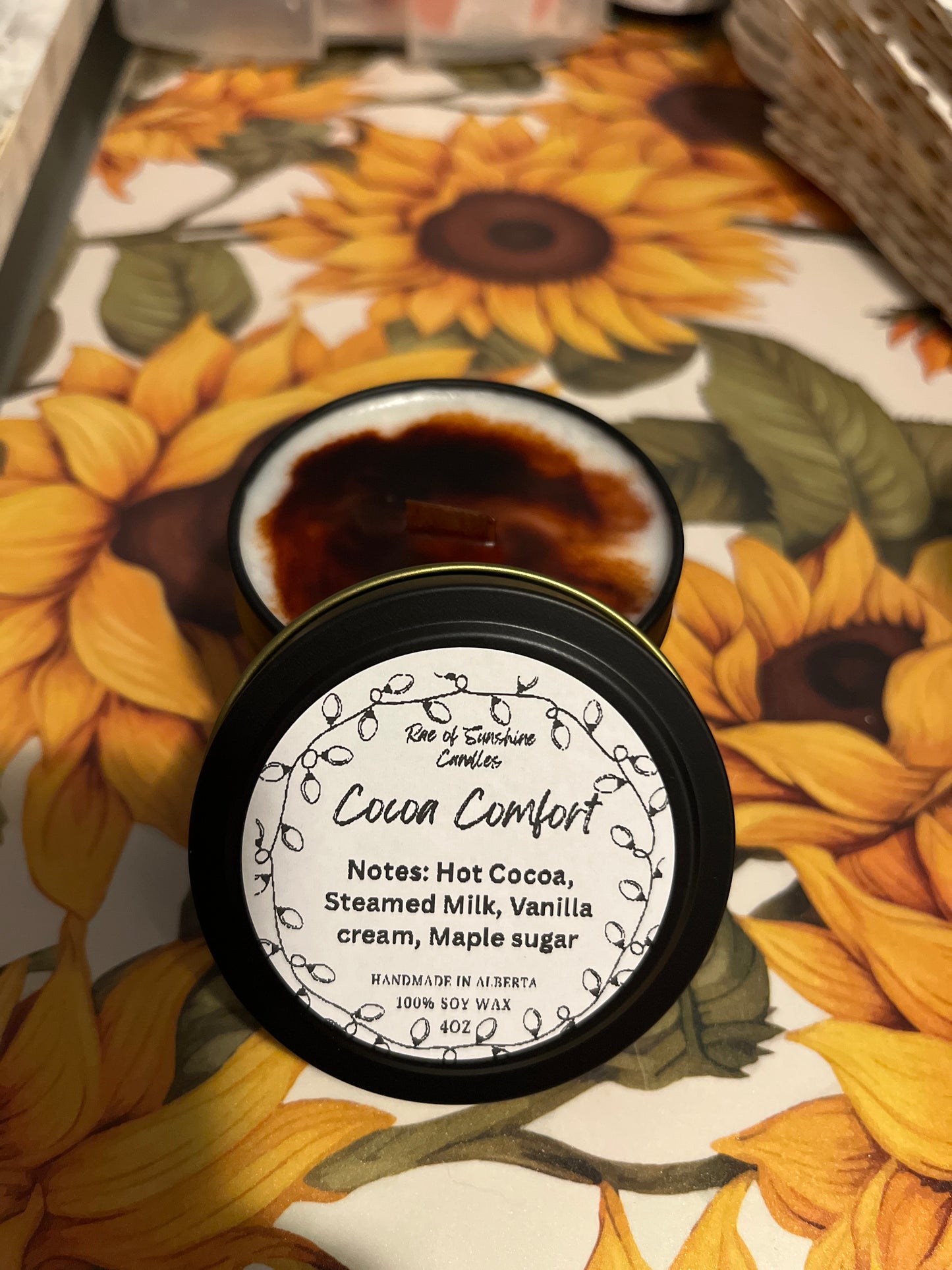 Cocoa Comfort- 4oz candle