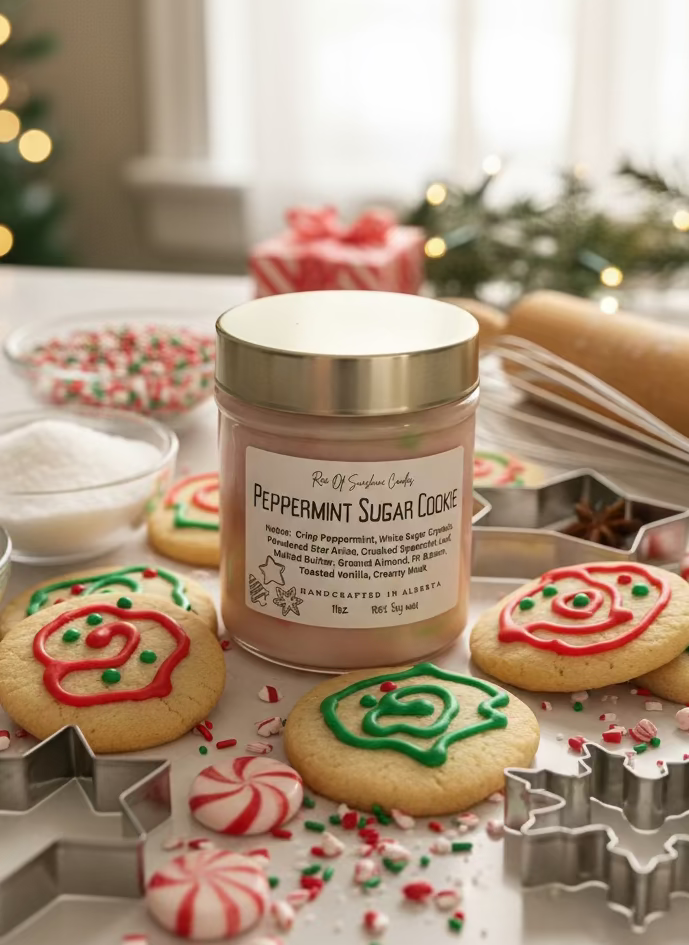 Peppermint Sugar Cookie- 11oz