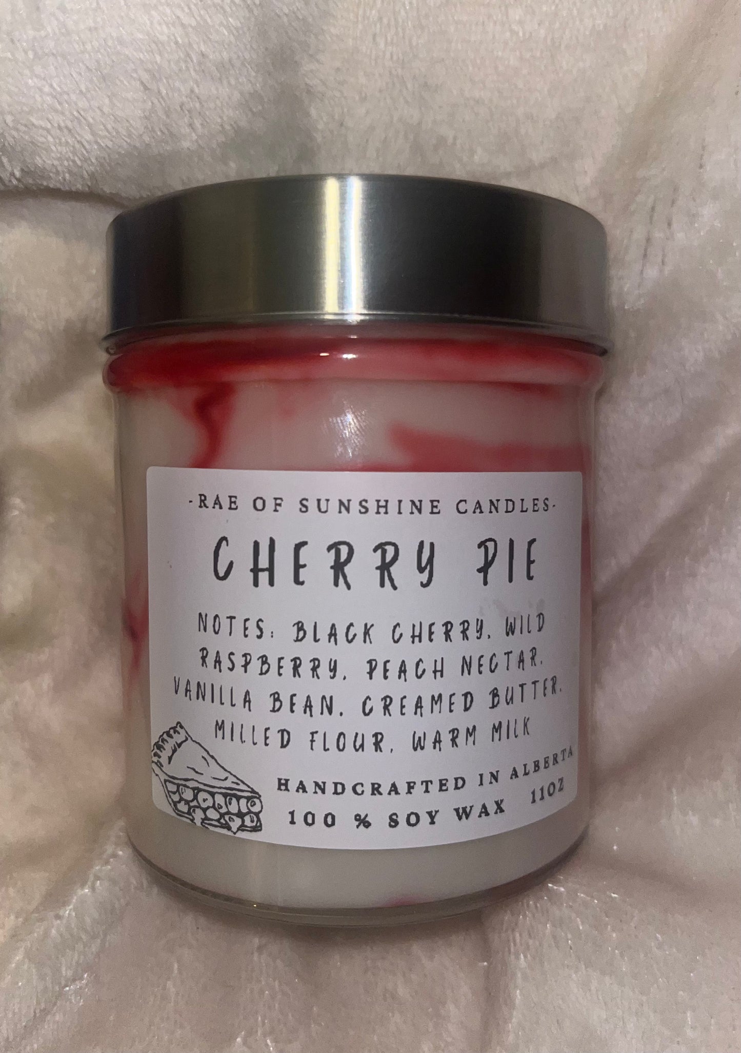Cherry pie- 11oz Candle
