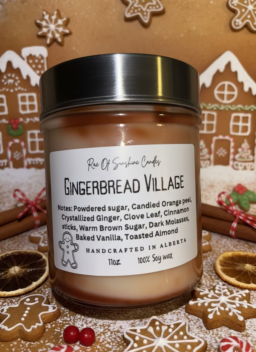 Gingerbread Village- 11oz