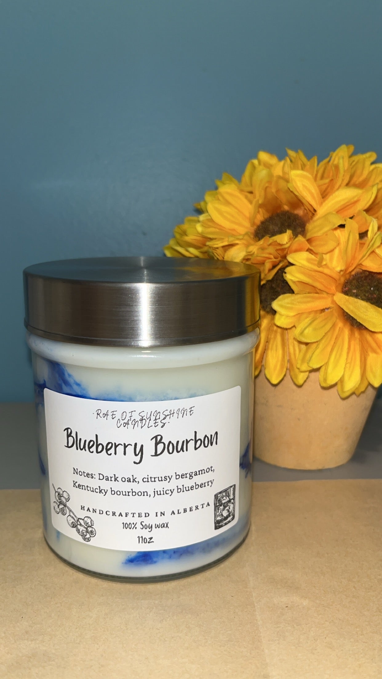 Blueberry bourbon 11oz