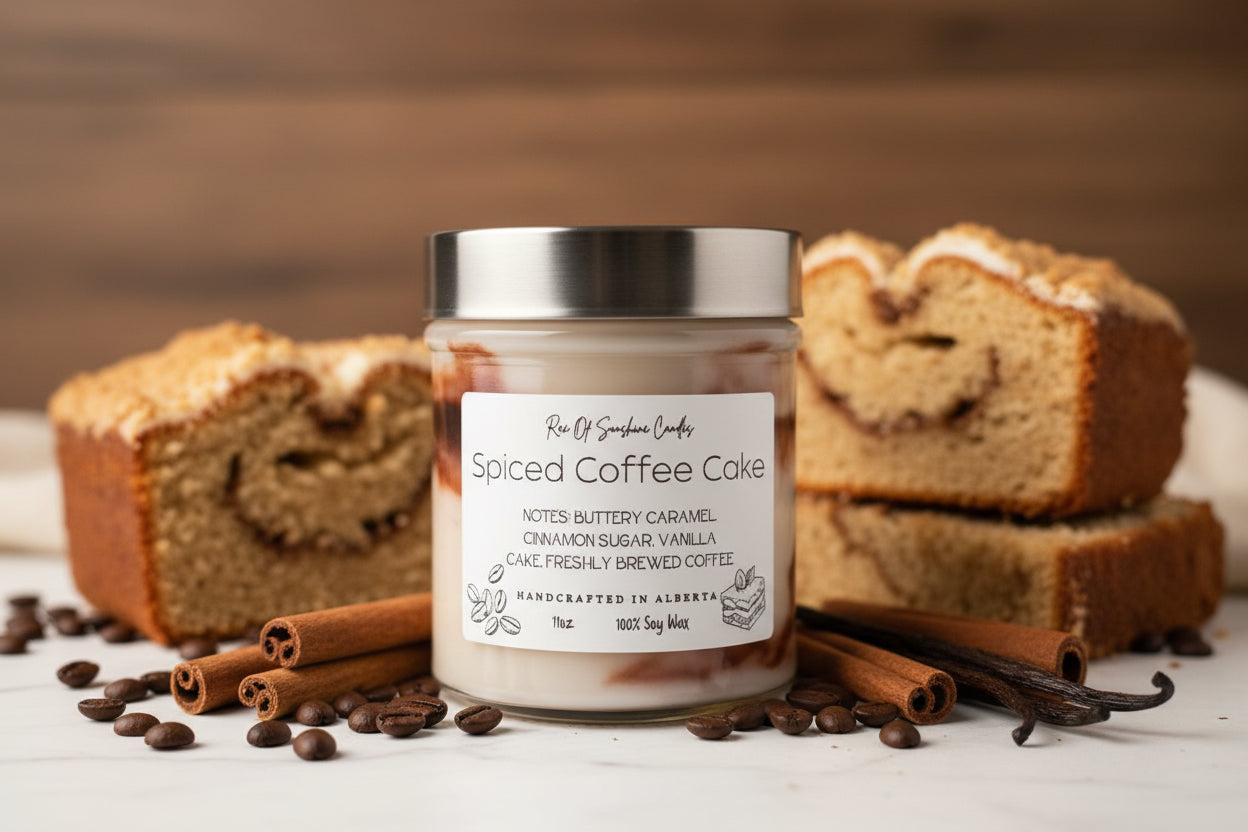 Spiced coffee cake- 11oz