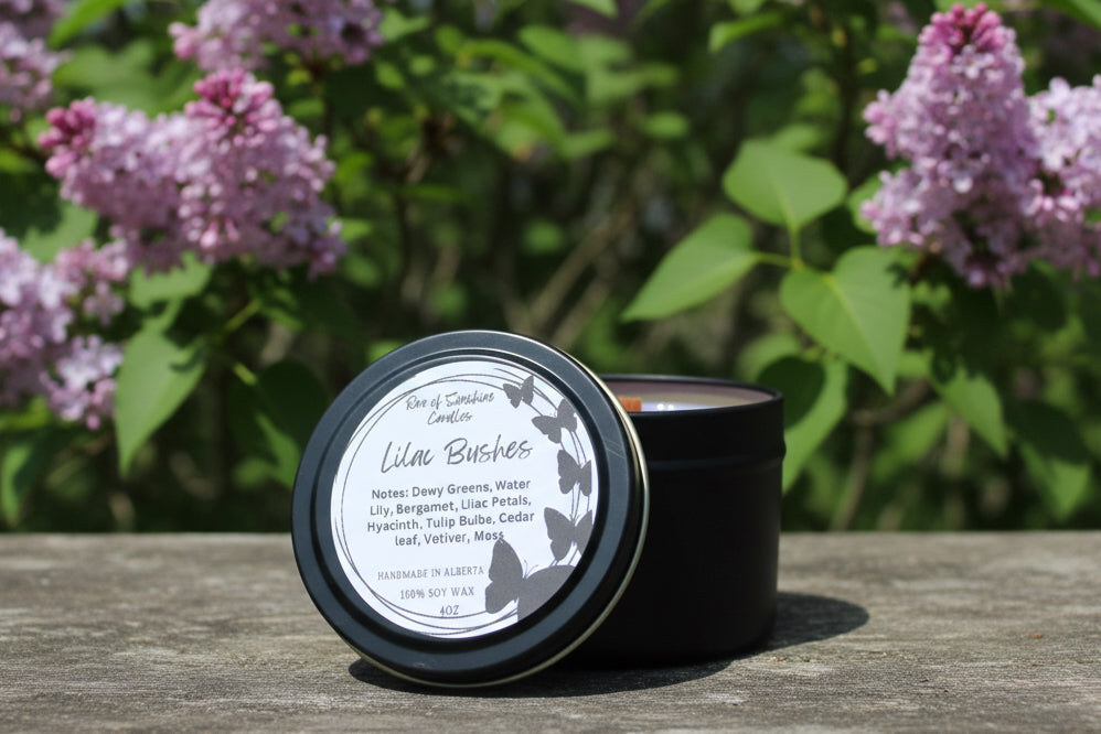 4oz Candle- Lilac Bushes