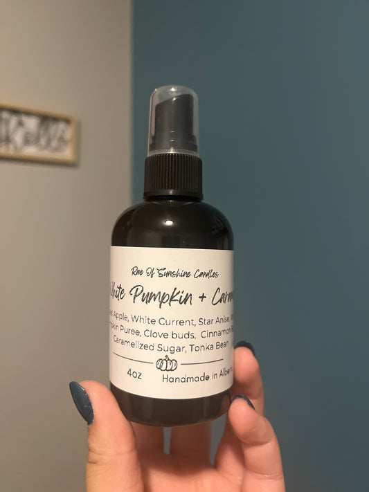 White Pumpkin + Caramel- Room Spray
