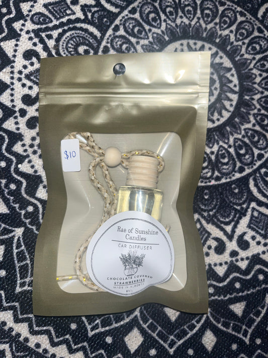 Chocolate covered strawberries- Car freshener