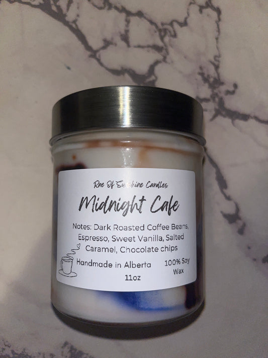 Midnight Cafe- 11oz Candle