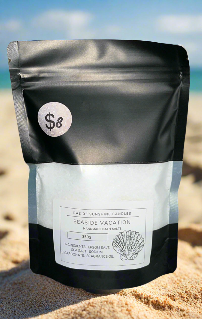Seaside vacation- bath salts