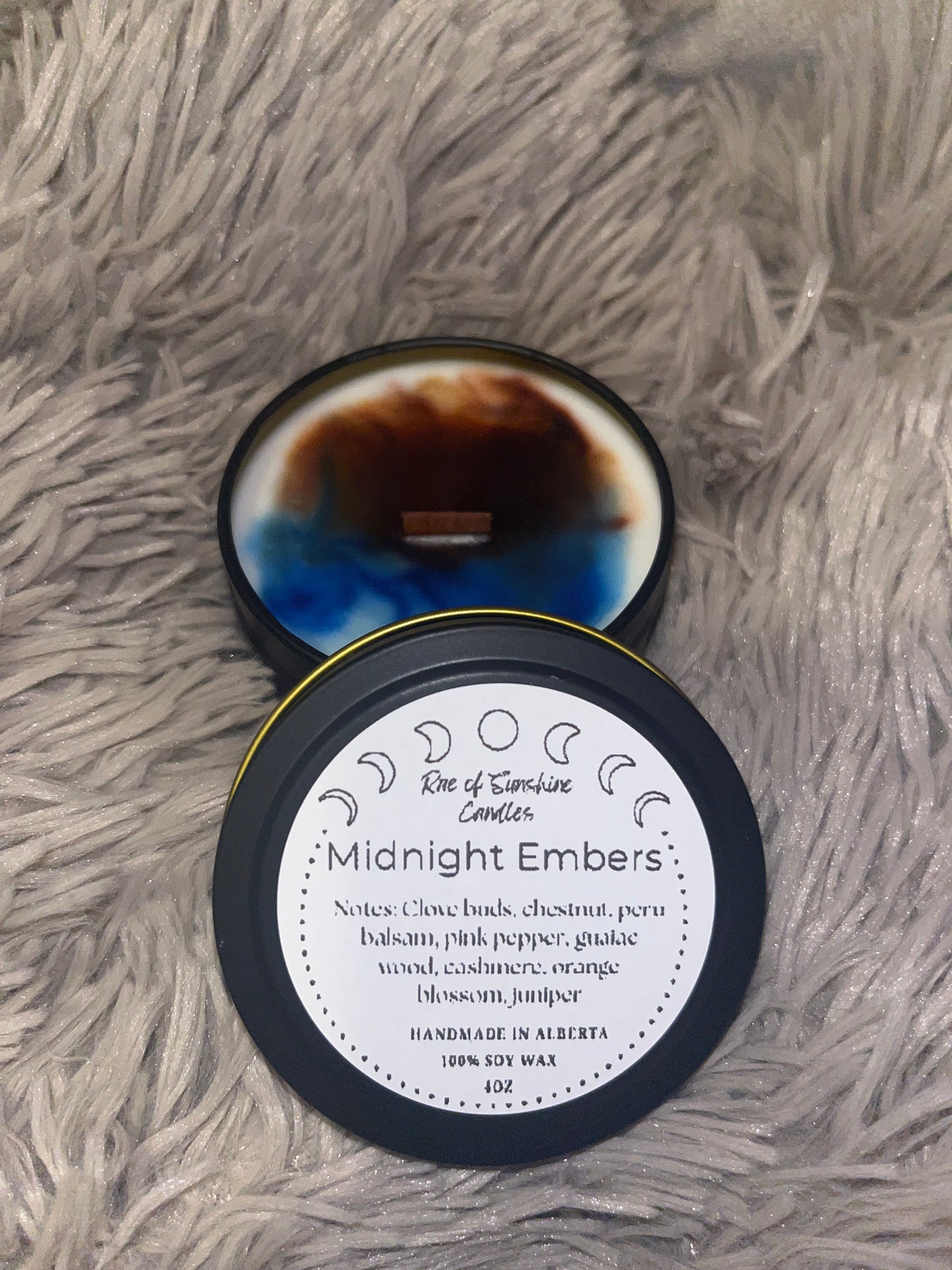 Midnight Embers - 4oz candle