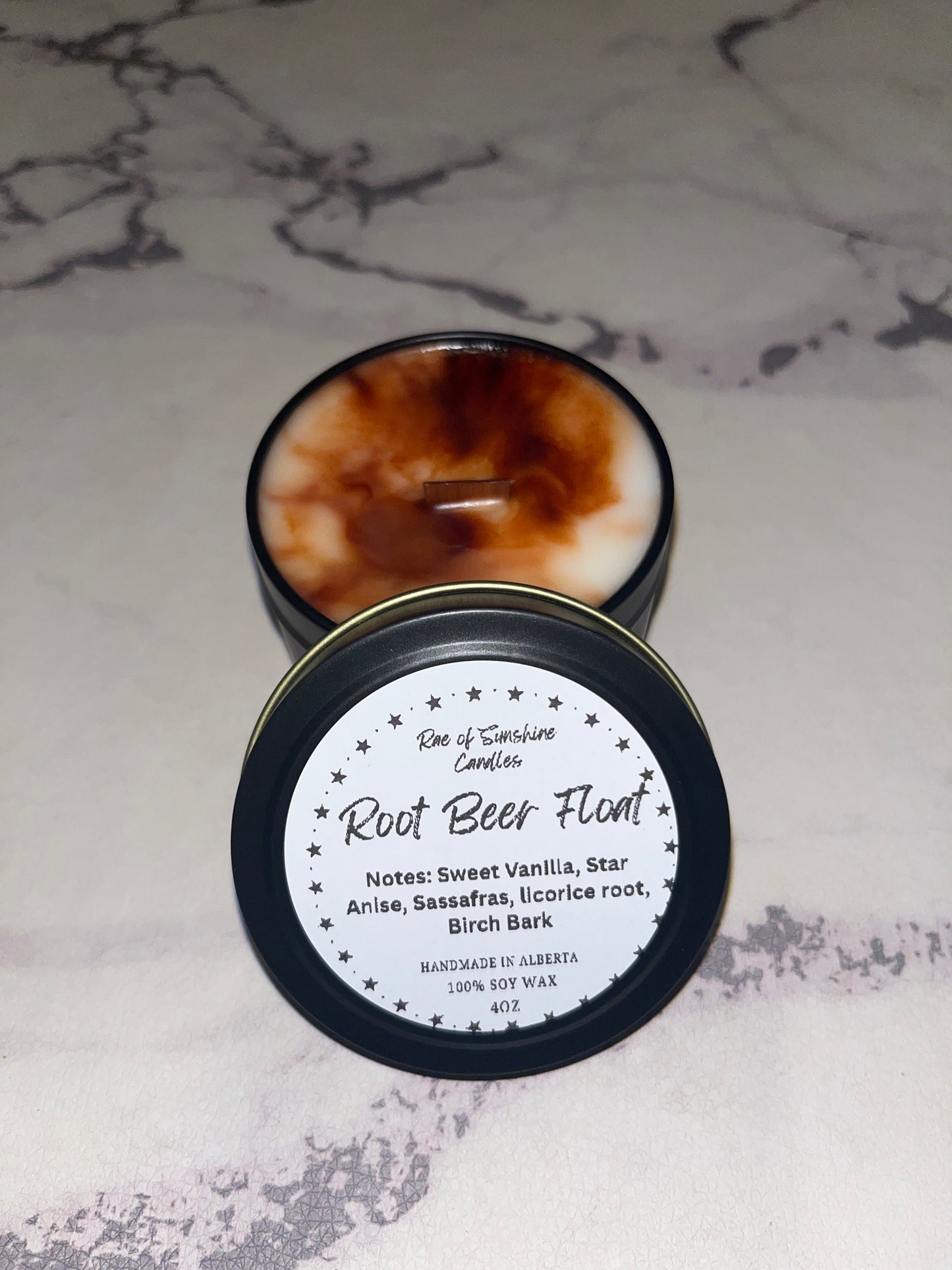 Root beer Float- 4oz Candle