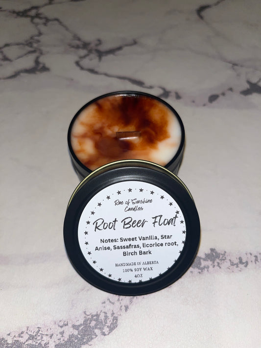 Root beer Float- 4oz Candle