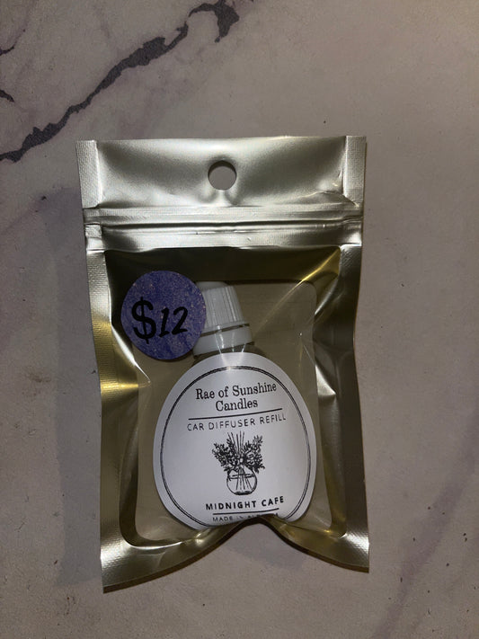 Midnight Cafe- Car freshener Refill