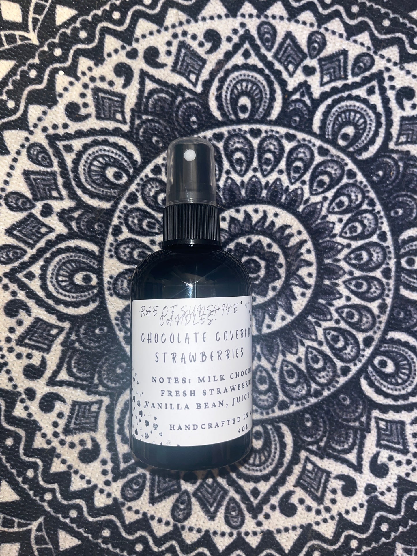 Chocolate covered strawberries- room spray