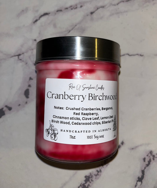 Cranberry Birchwood- 11oz