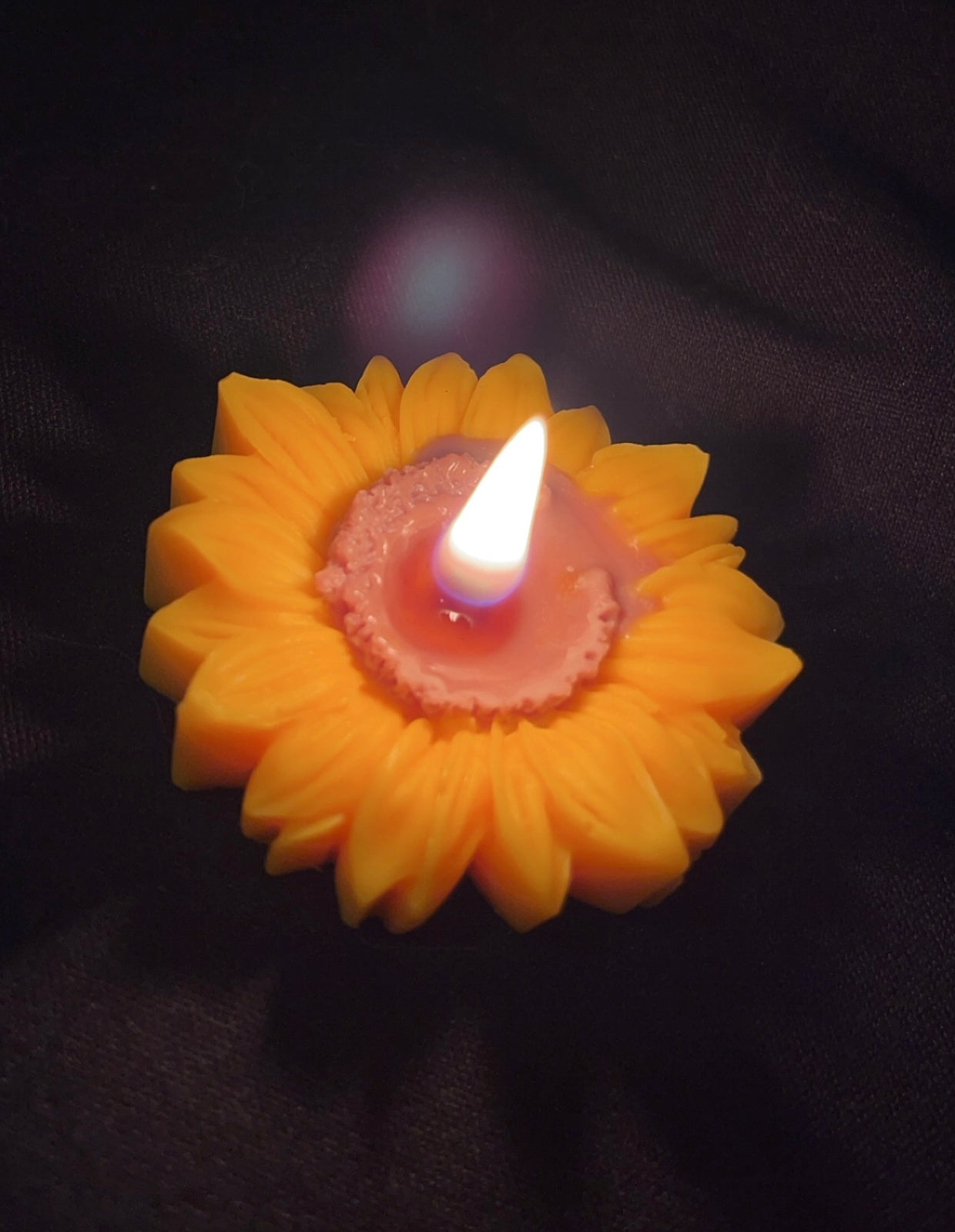 Sunflower floating candle- Small