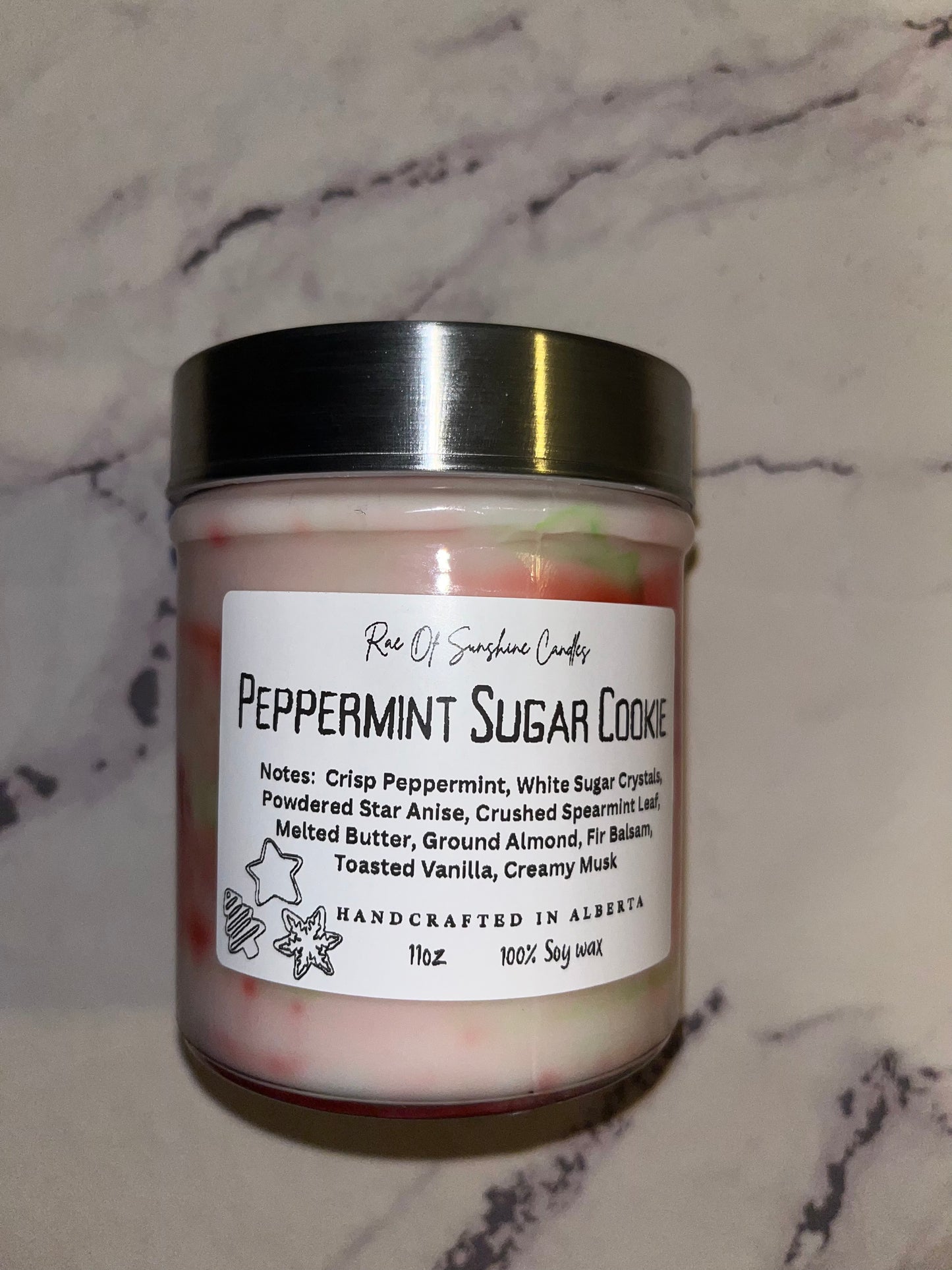 Peppermint Sugar Cookie- 11oz