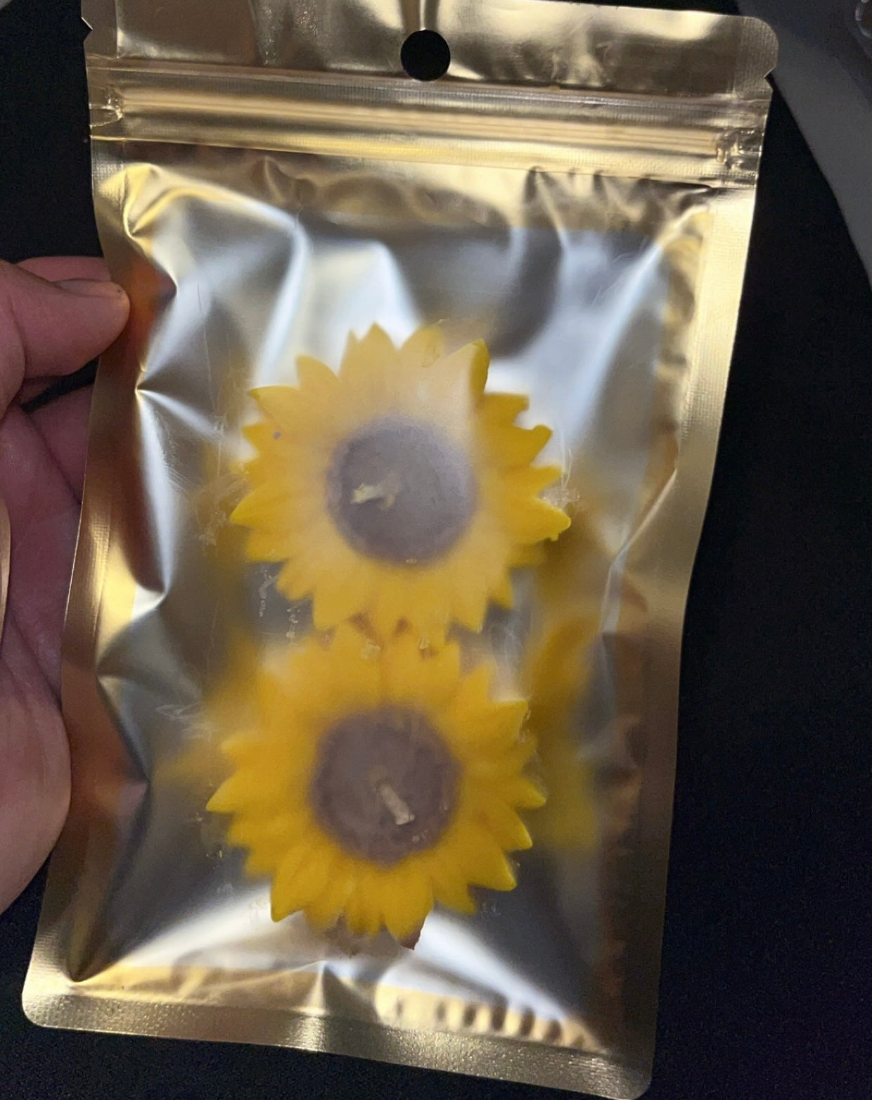 Sunflower floating candle- Small