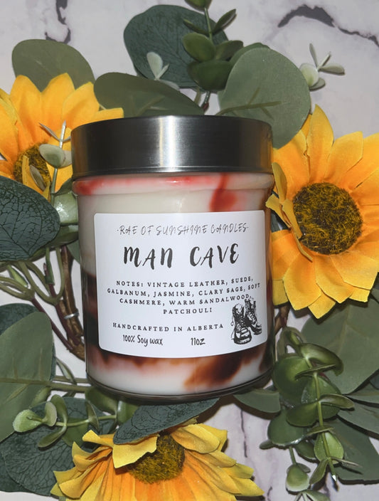 Man Cave- 11oz Candle