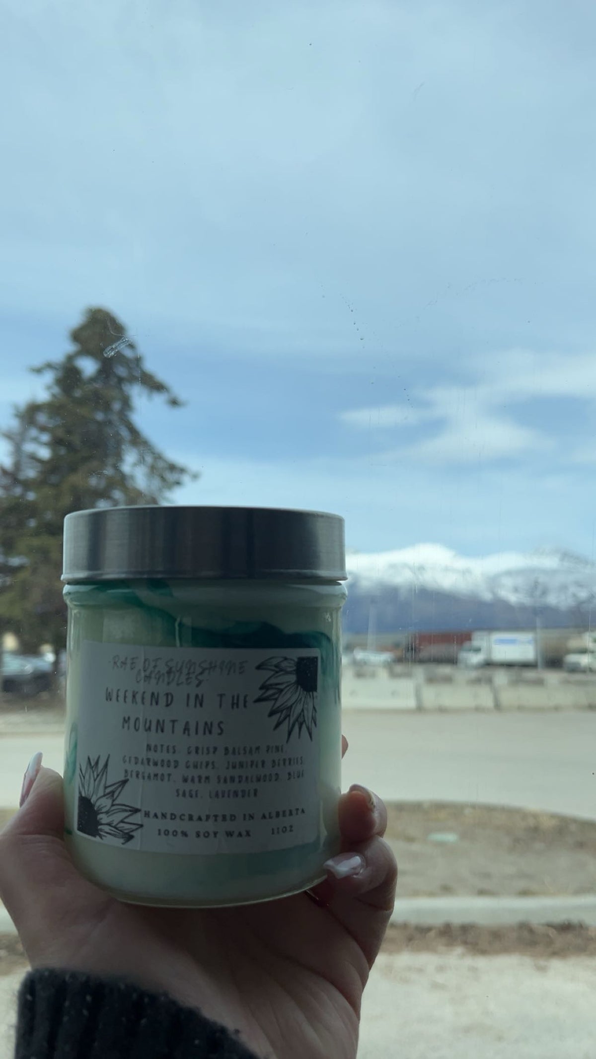 Weekend in the mountains - 11oz candle