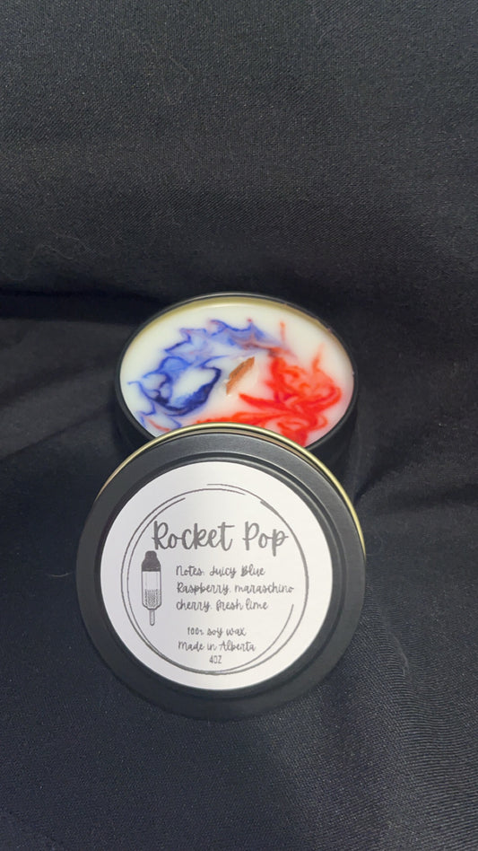 Rocket pop-4oz candle