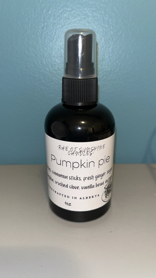 Pumpkin pie room spray