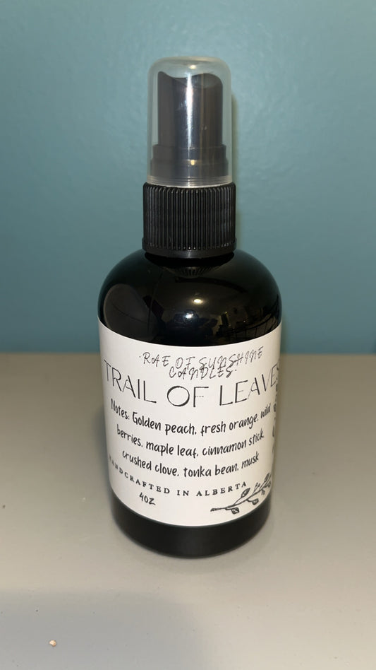 Trail of leaves room spray