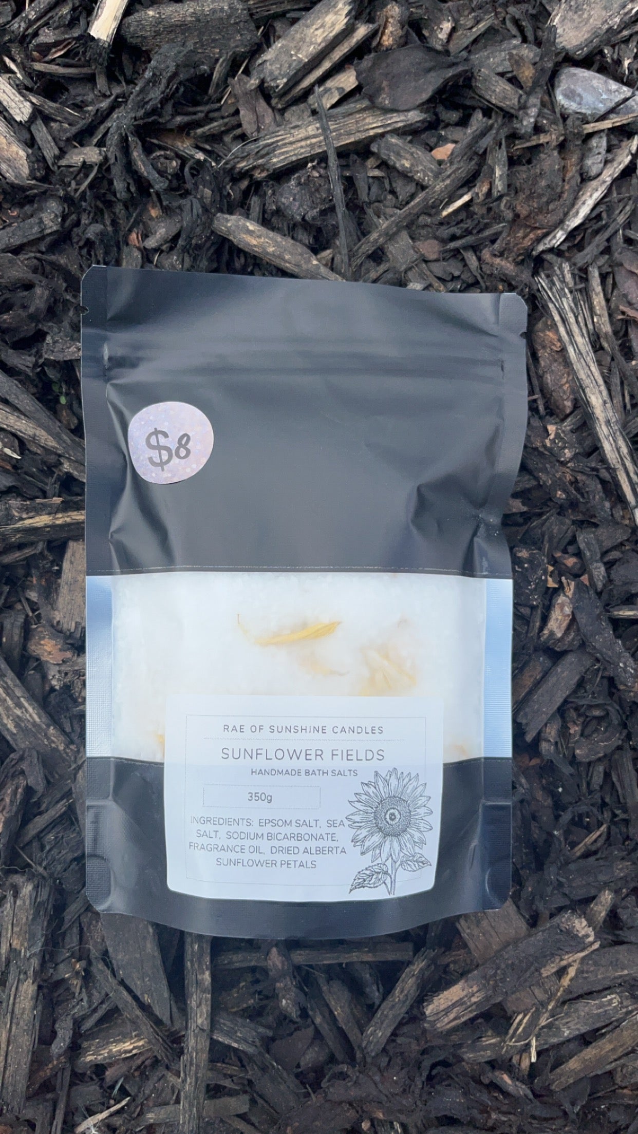 Sunflower fields- Bath salt