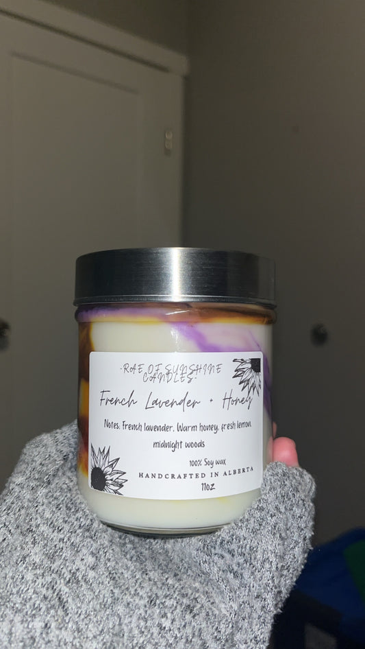 French lavender + Honey 11oz