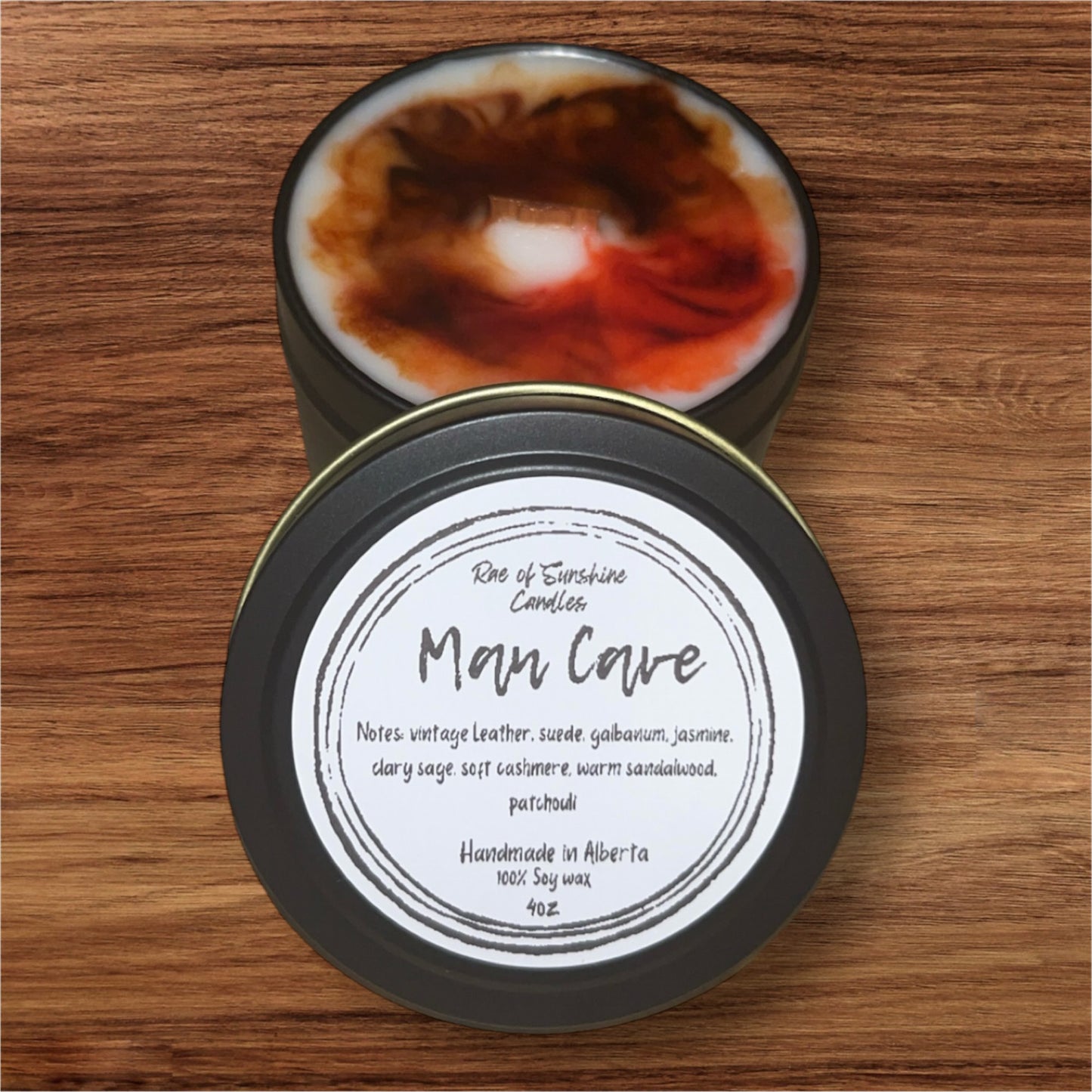 Man Cave- 4oz Candle