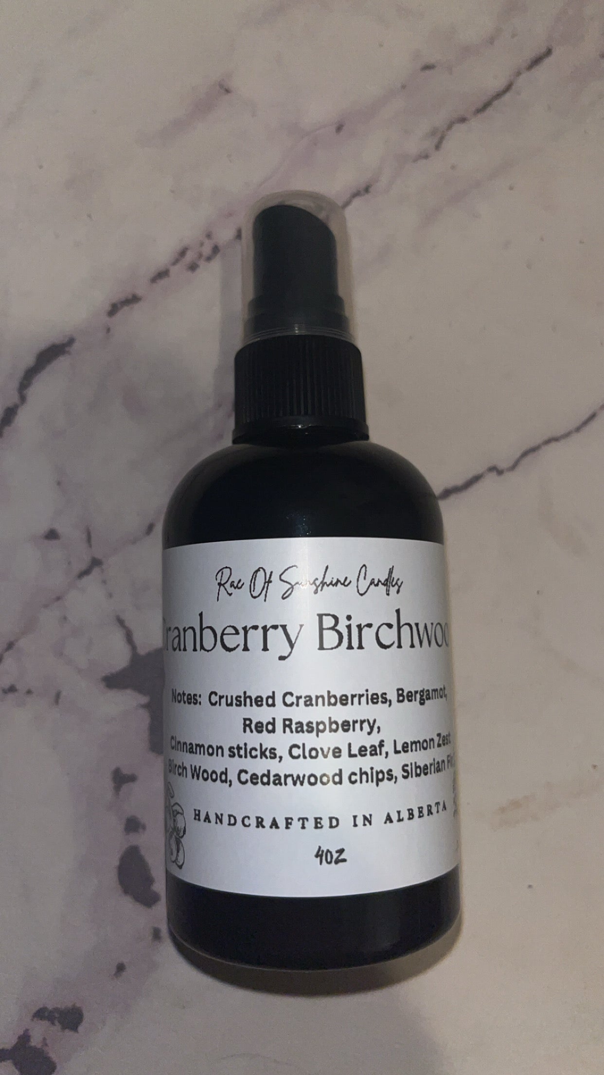 Cranberry Birchwood- Room spray