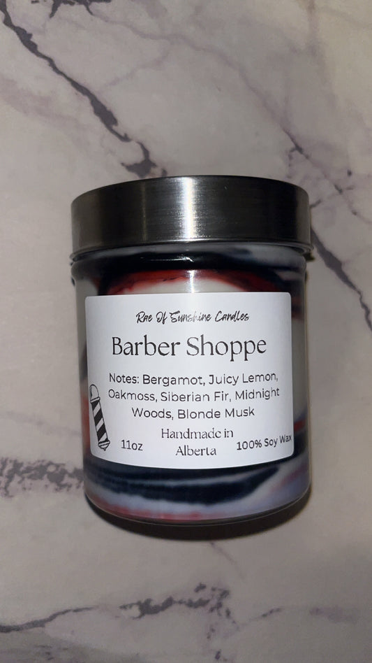 Barber Shoppe- 11oz Candle