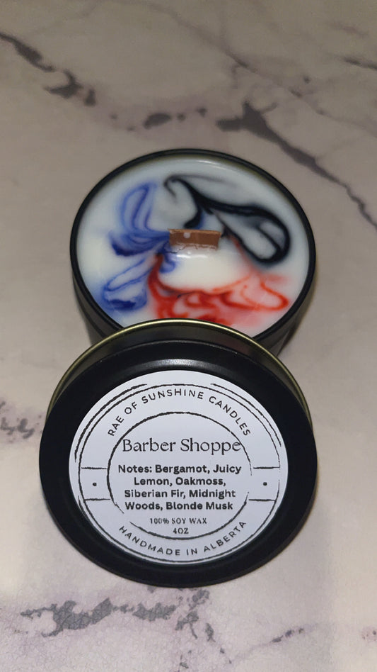 Barber Shoppe- 4oz Candle