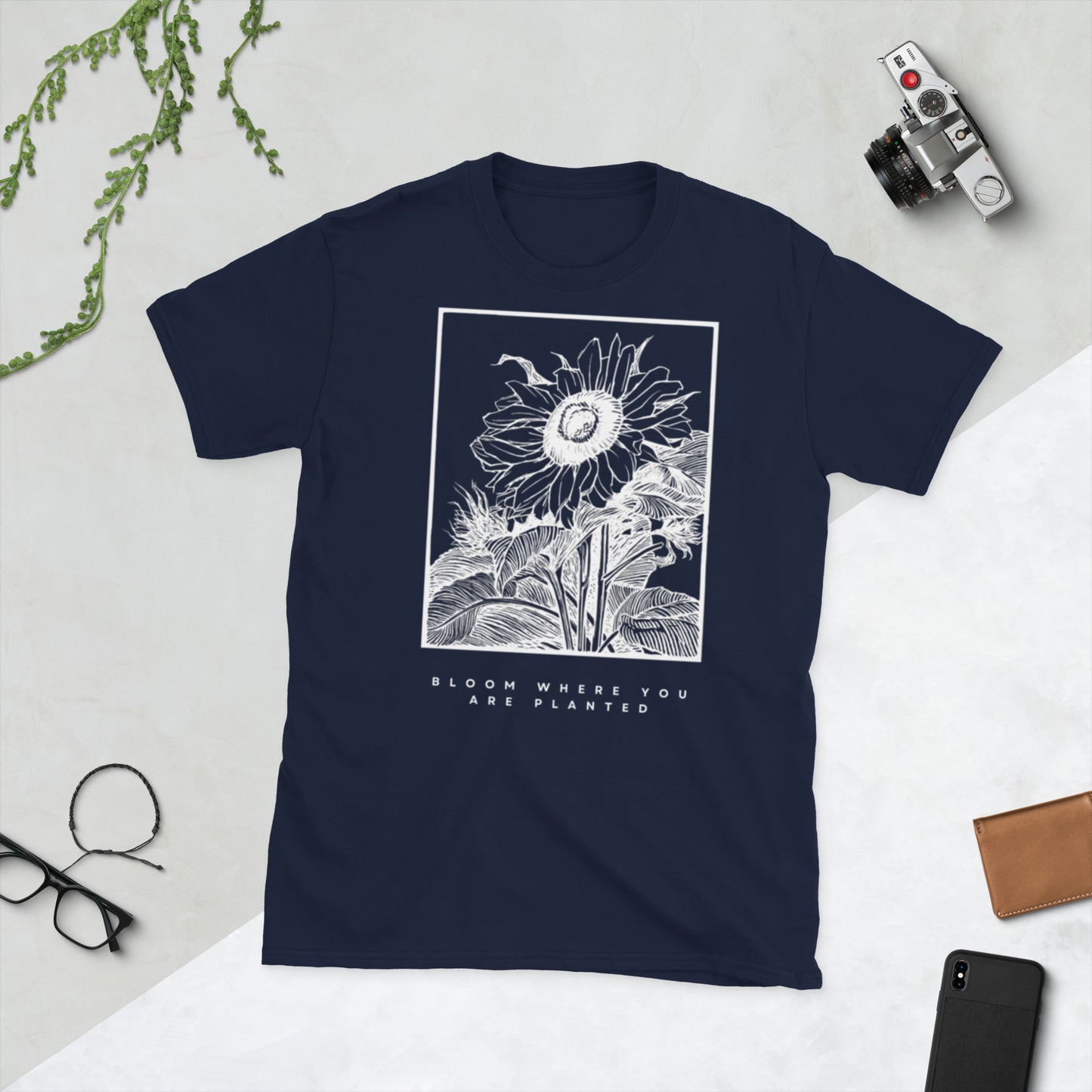 Bloom where you’re planted Unisex T-Shirt