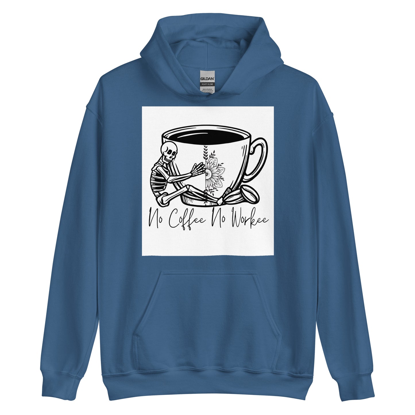 No coffee no workee Unisex Hoodie