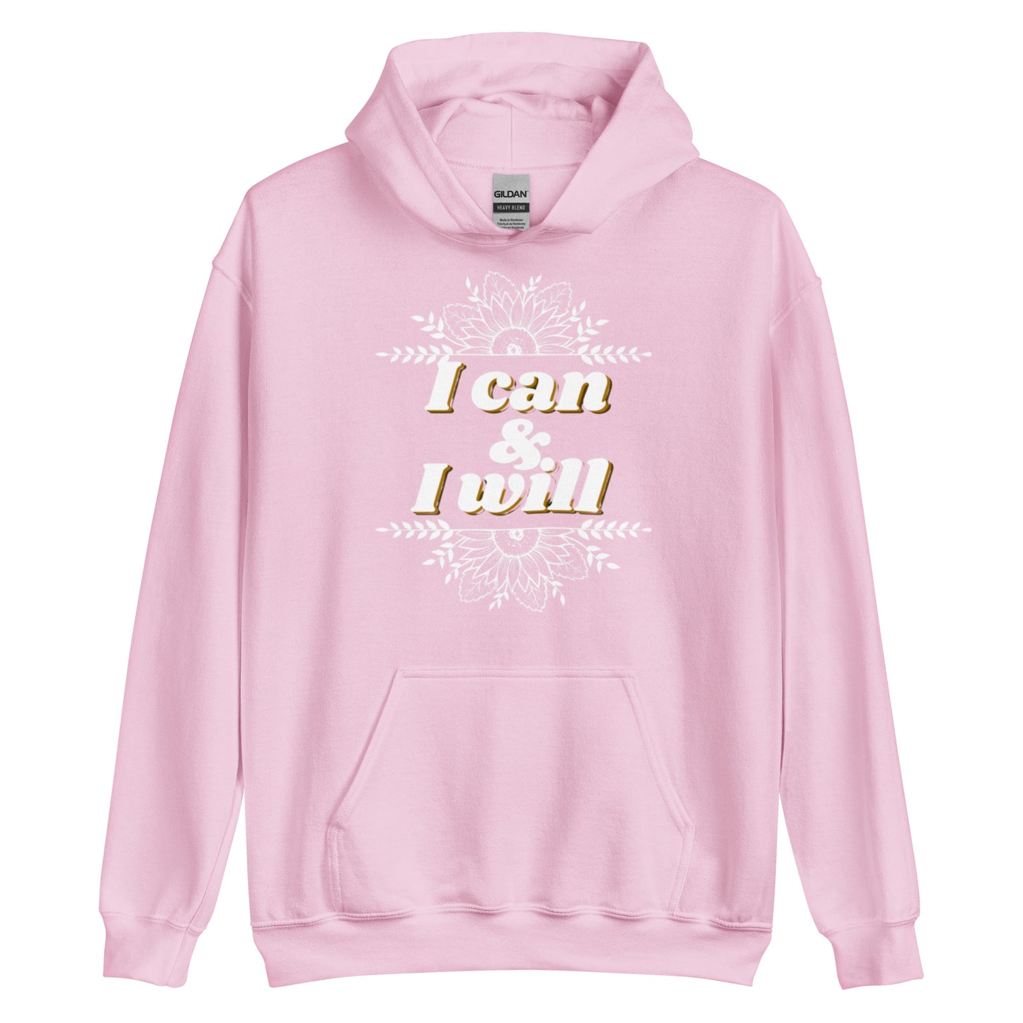 I can & I will unisex Hoodie