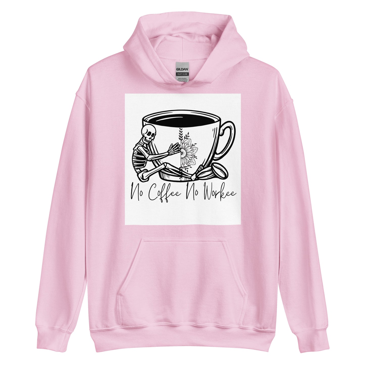 No coffee no workee Unisex Hoodie